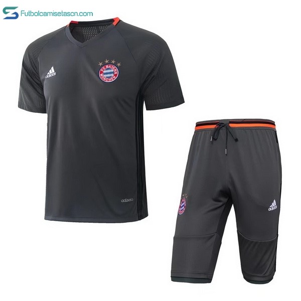 Entrenamiento Bayern Munich Conjunto Completo 2017/18 Gris